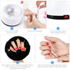 36W Steam Polish Nail Gel Removal Acetone Soak Off Gel Polish Remover Machine 5 Minutes Electric Steam UV Gel Polishing Tools