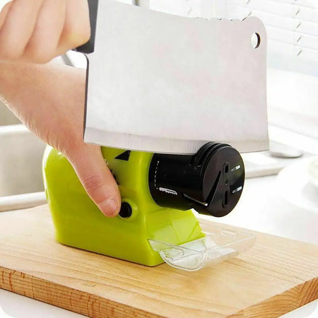 Mini Professional Electric Knife Sharpener Motorized Knife Sharpener Motorized High-Speed Sharpening Rotating Household Tool