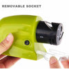 Mini Professional Electric Knife Sharpener Motorized Knife Sharpener Motorized High-Speed Sharpening Rotating Household Tool