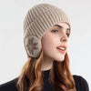 Winter Beanie Hat Scarf Sets Warm Knit Hat